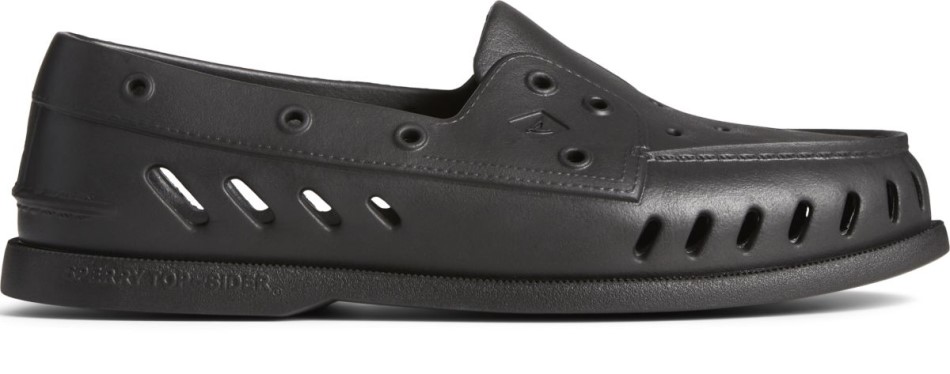 Authentischer Original Schwimmbootsschuh Schwarz Sperry