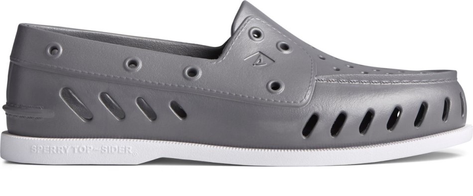 Authentischer Original Schwimmbootsschuh Sperry Grau