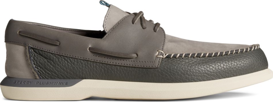 Authentischer Original Plushwave 2.0 Bootsschuh Grau Sperry