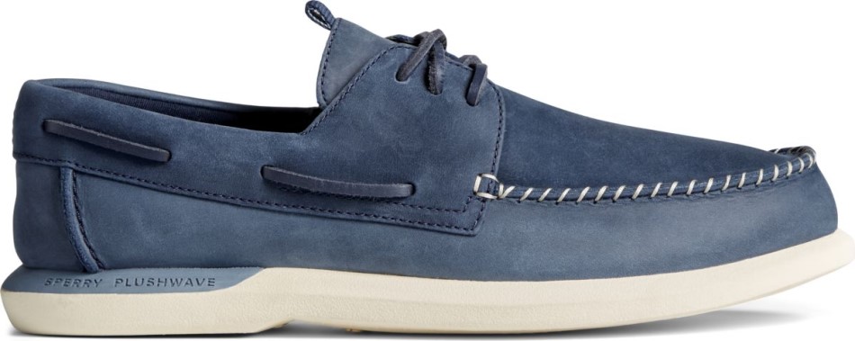 Authentischer Original Plushwave 2.0 Bootsschuh Sperry Navy
