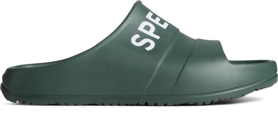 Float Slide Logo Sandale Olive Sperry