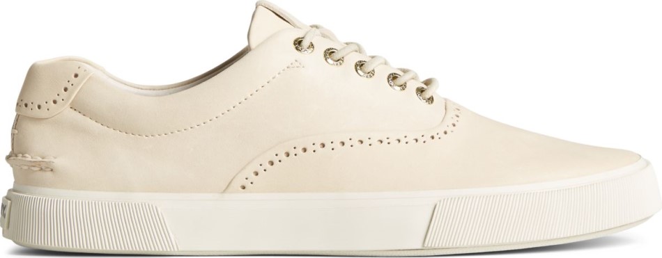 Gold Cup Striper Plushwave Cvo Brogue Sneaker Elfenbein Sperry