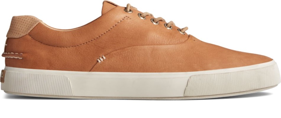 Gold Cup Striper Plushwave Cvo Sneaker Soft Tan Sperry