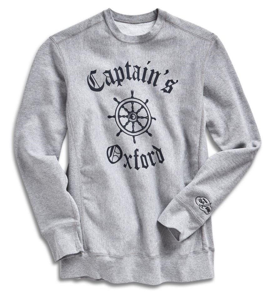 Hergestellt In Den USA Cloud Cotton Crew Grey Sperry