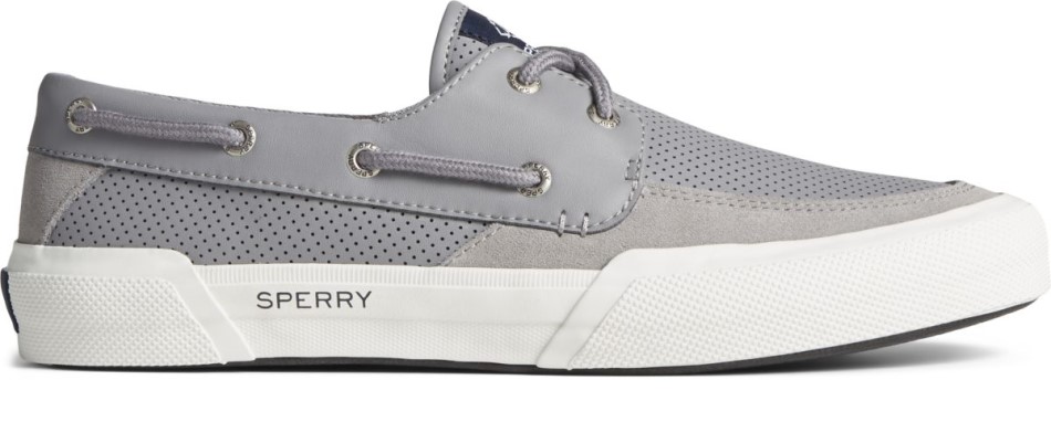 Seacycled Soletide 2-Loch-Sneaker Grau Sperry