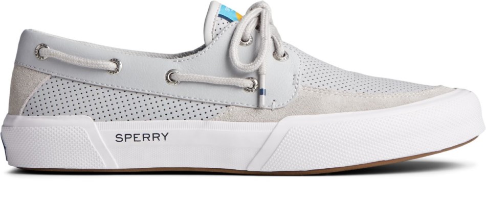 Soletide 2-Loch-Sneaker Grau Sperry