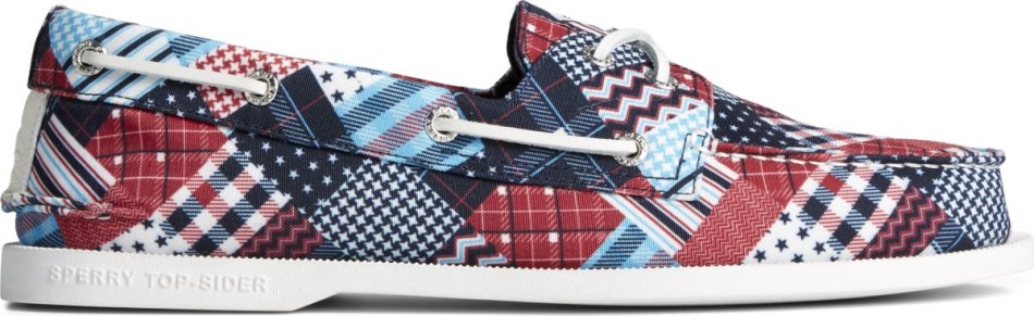 Sperry Authentischer Original Americana 2-loch Bootsschuh Blau Multi