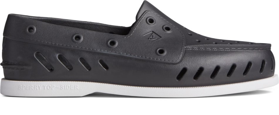 Sperry Authentischer Original Schwimmbootsschuh Schwarz