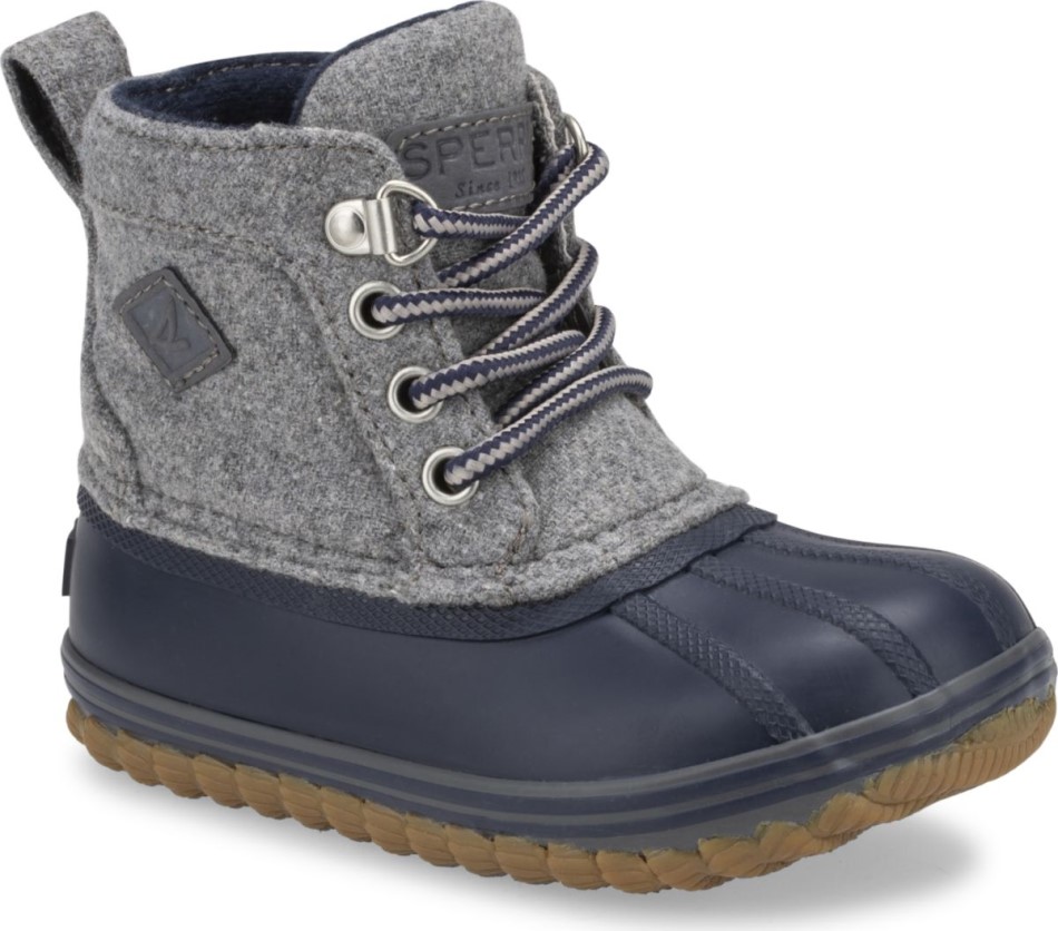 Sperry Bowline Stiefel Grau Marineblau