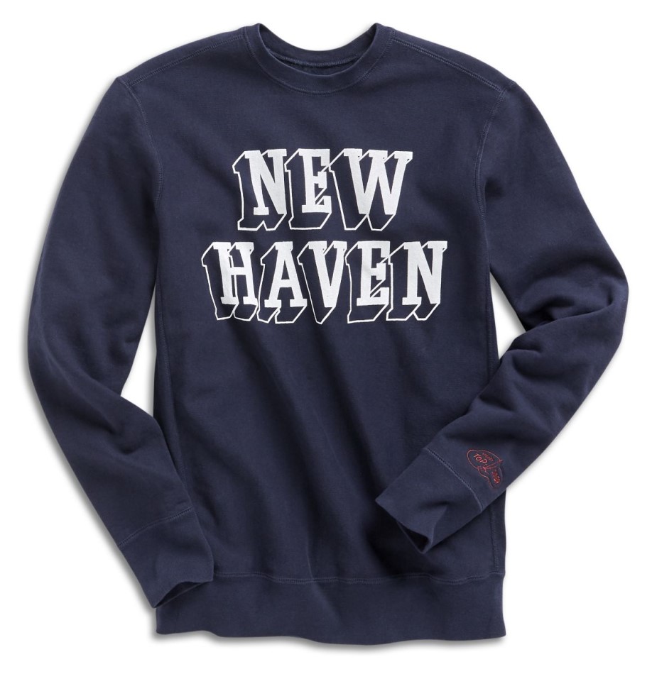 Sperry Made In Usa Cloud-Cotton-Crew Navy