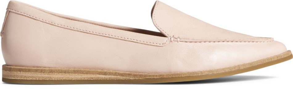 Sperry Saybrook Tonal Leder Slip-on Loafer Rose