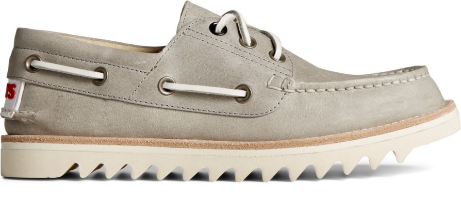 Sperry Sperry X Jaws Authentischer Original 3-Loch-Bootsschuh Grau