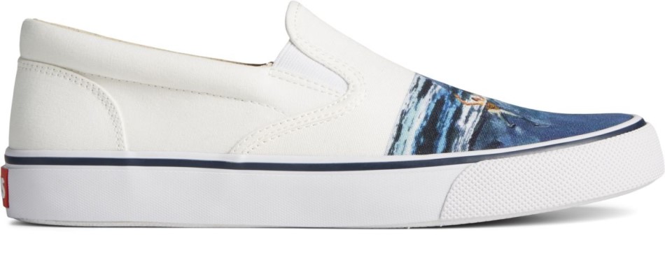 Sperry Sperry X Jaws Striper Ii Sneaker Weiß