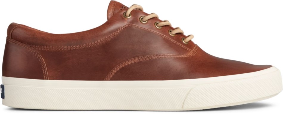 Sperry Striper Plushwave Cvo Ledersneaker Dunkelbraun