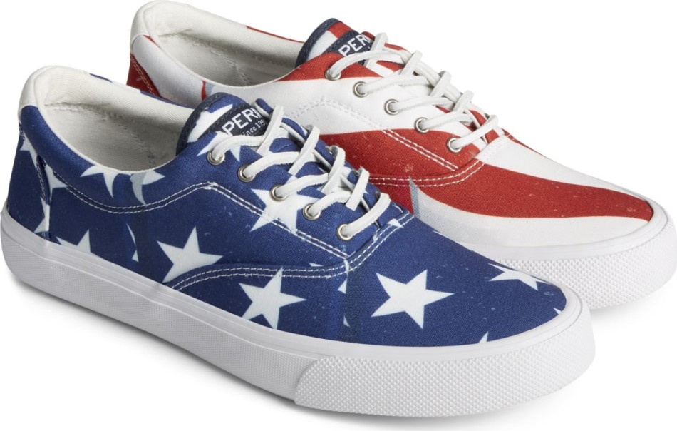 Striper Ii Cvo Americana Sneaker Schwarz Multi Sperry