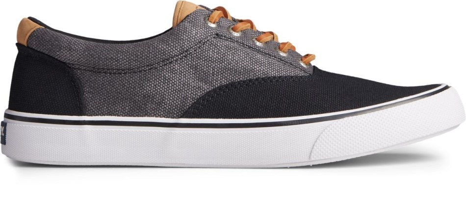 Striper Ii Cvo Sneaker Aus Gewachstem Canvas Sperry Grau Tonal