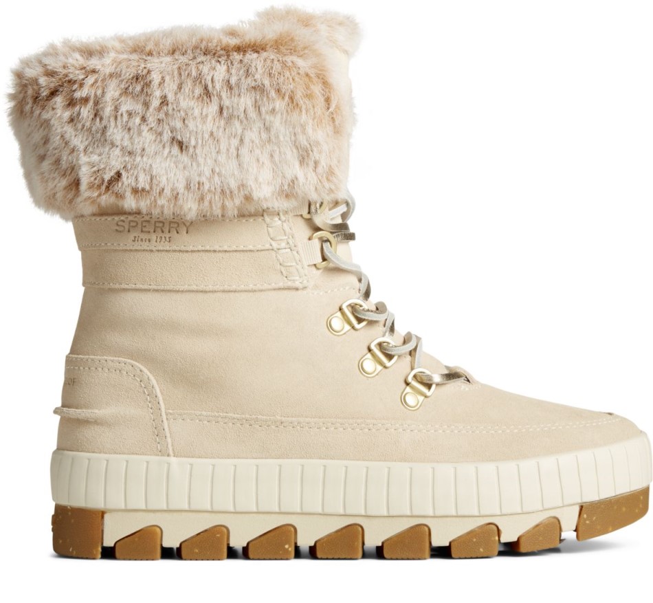 Torrent Schnürstiefel Elfenbein Sperry